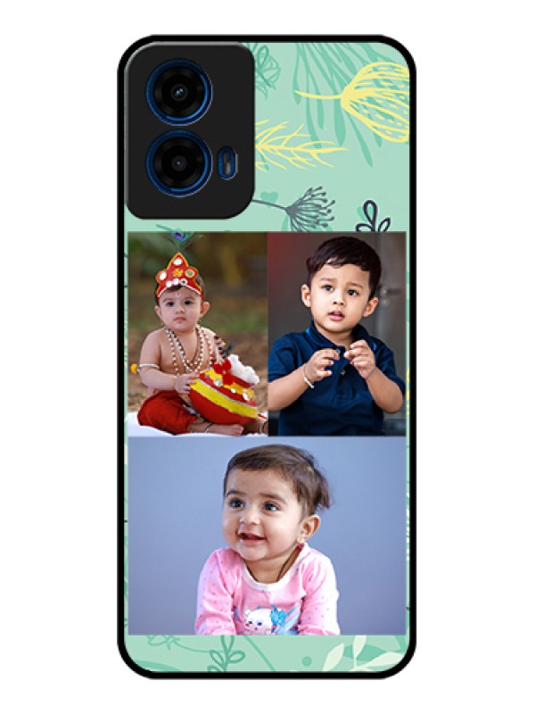Custom Moto G45 5G Custom Glass Phone Case - Forever Family Design