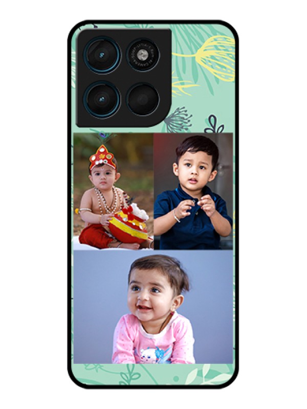 Custom Motorola Moto G57 Power Custom Glass Phone Case - Forever Family Design