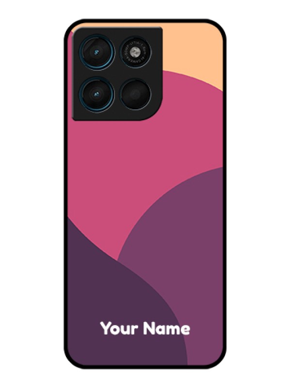 Custom Motorola Moto G67 Power Custom Glass Phone Case - Mixed Multi - Colour Abstract Art Design