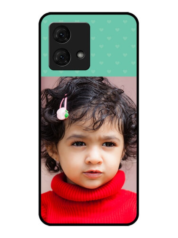Custom Motorola Moto G84 5G Custom Glass Phone Case - Lovers Picture Design