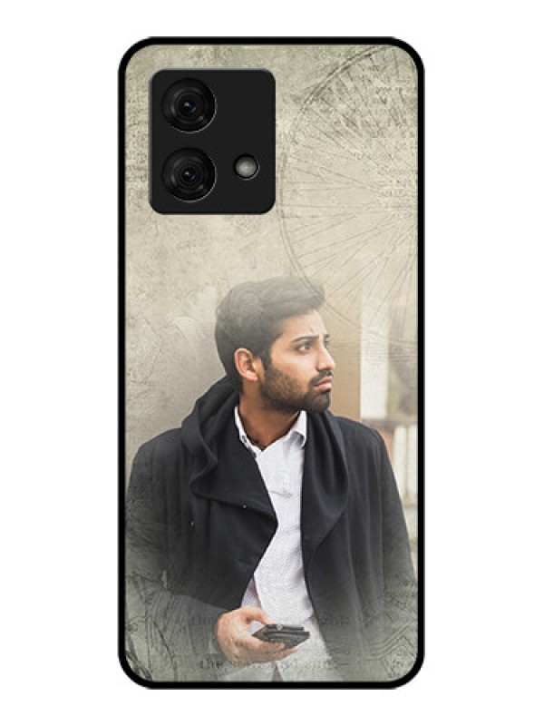 Custom Motorola Moto G84 5G Custom Glass Phone Case - With Vintage Design