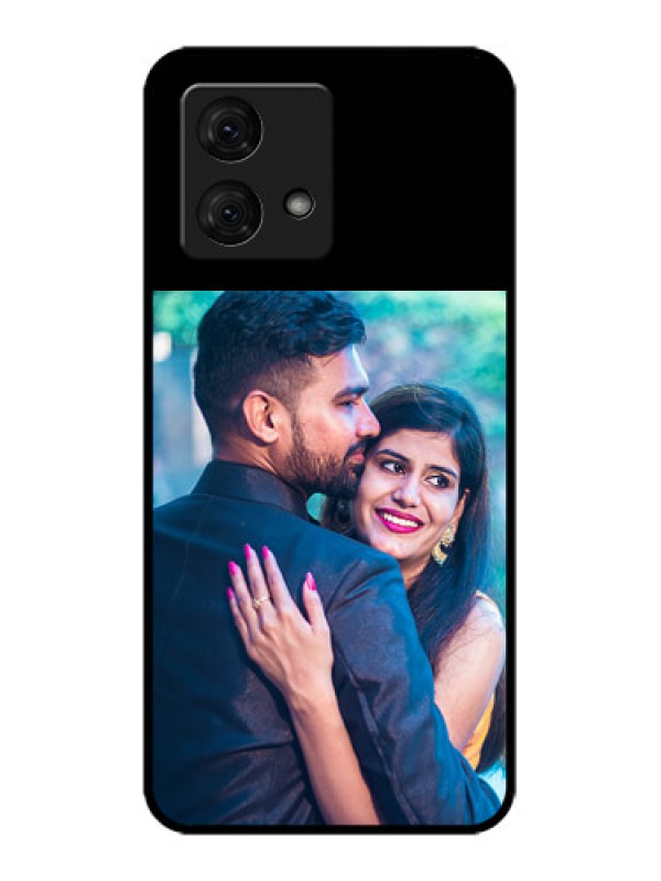 Custom Motorola Moto G84 5G Custom Glass Phone Case - Upload Full Picture With Custom Color Design