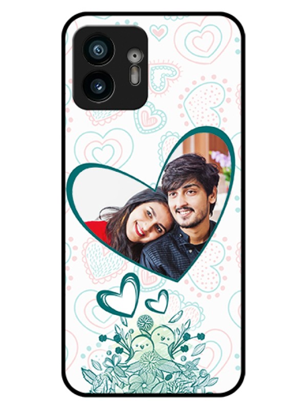 Custom Nothing Phone 2 Custom Glass Phone Case - Premium Couple Design