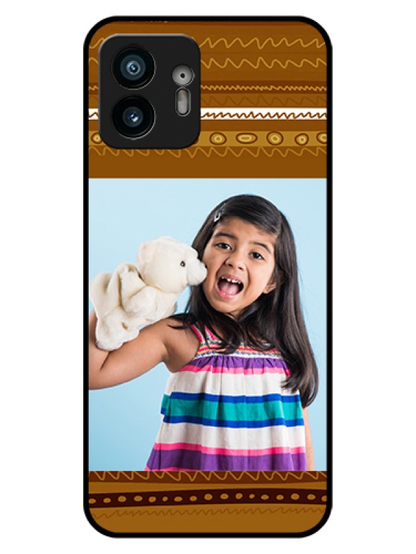 Custom Nothing Phone 2 Custom Glass Phone Case - Friends Picture Upload Design