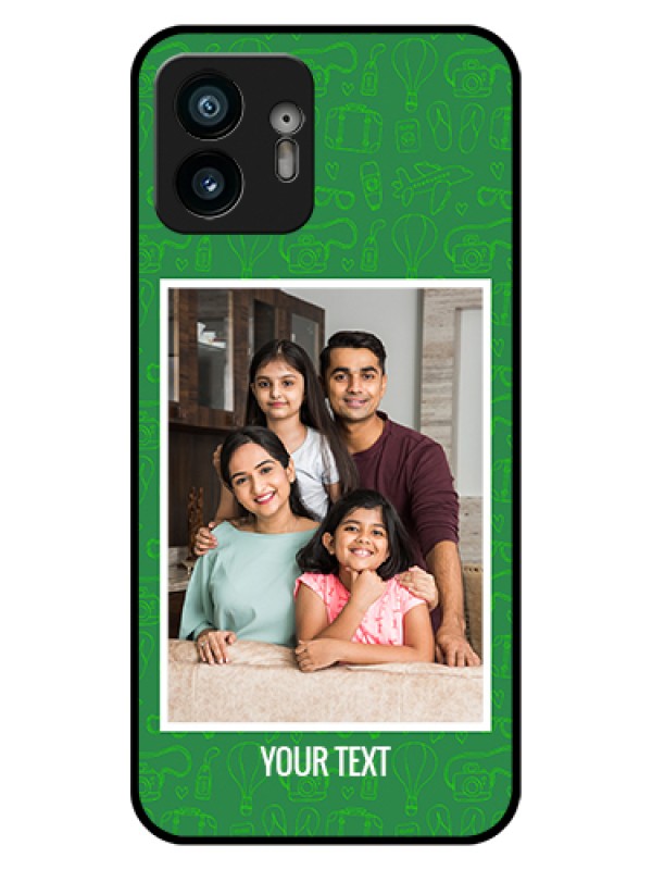Custom Nothing Phone 2 Custom Glass Phone Case - Picture Upload Design