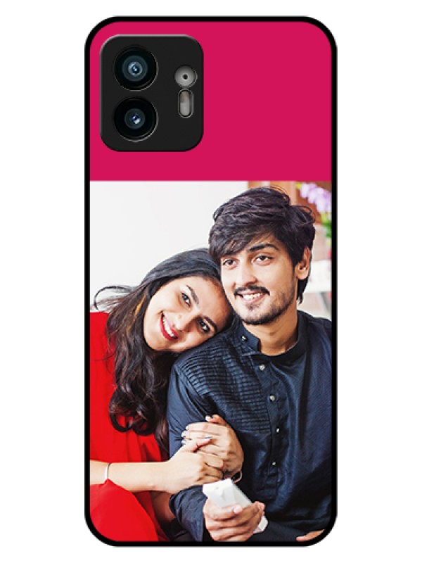 Custom Nothing Phone 2 Custom Glass Phone Case - Anniversary Cover Design