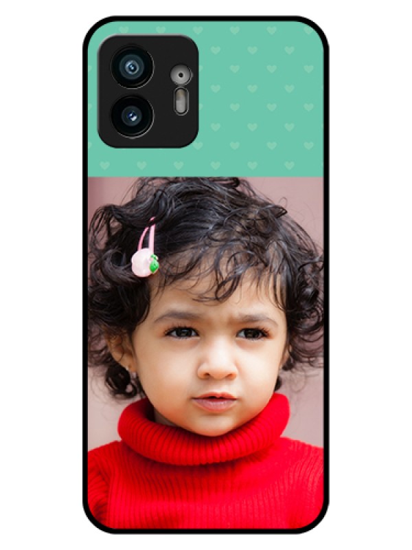 Custom Nothing Phone 2 Custom Glass Phone Case - Lovers Picture Design