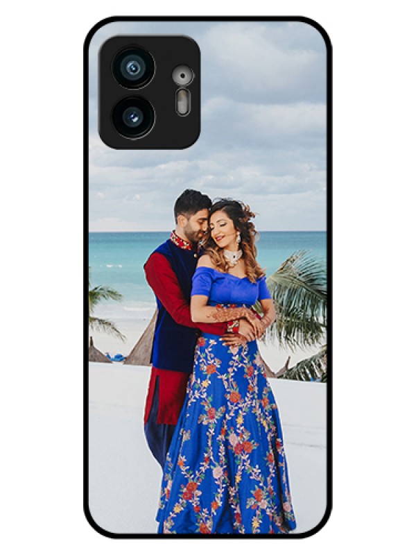 Custom Nothing Phone 2 Custom Glass Phone Case - Upload Full Picture Design