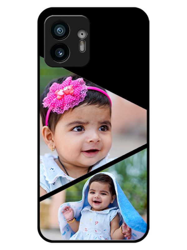 Custom Nothing Phone 2 Custom Glass Phone Case - Semi Cut Design