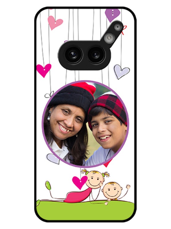 Custom Nothing Phone 2A 5G Custom Glass Phone Case - Cute Kids Phone Case Design