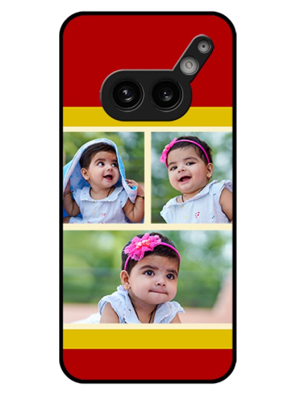 Custom Nothing Phone 2A 5G Custom Glass Phone Case - Multiple Pic Upload Design