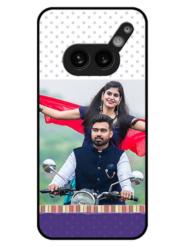 Custom Nothing Phone 2A 5G Custom Glass Phone Case - Cute Family Design