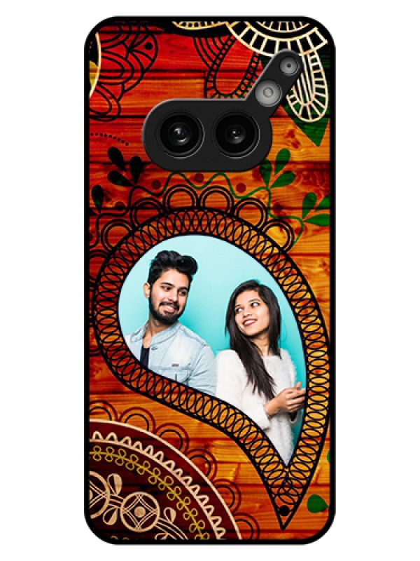 Custom Nothing Phone 2A 5G Custom Glass Phone Case - Abstract Colorful Design
