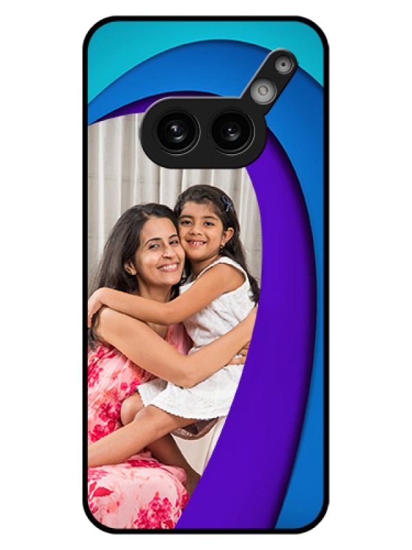 Custom Nothing Phone 2A 5G Custom Glass Phone Case - Simple Pattern Design