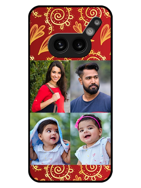 Custom Nothing Phone 2A 5G Custom Glass Phone Case - 4 Image Traditional Design