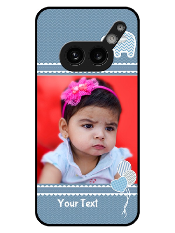 Custom Nothing Phone 2A 5G Custom Glass Phone Case - With Kids Pattern Design