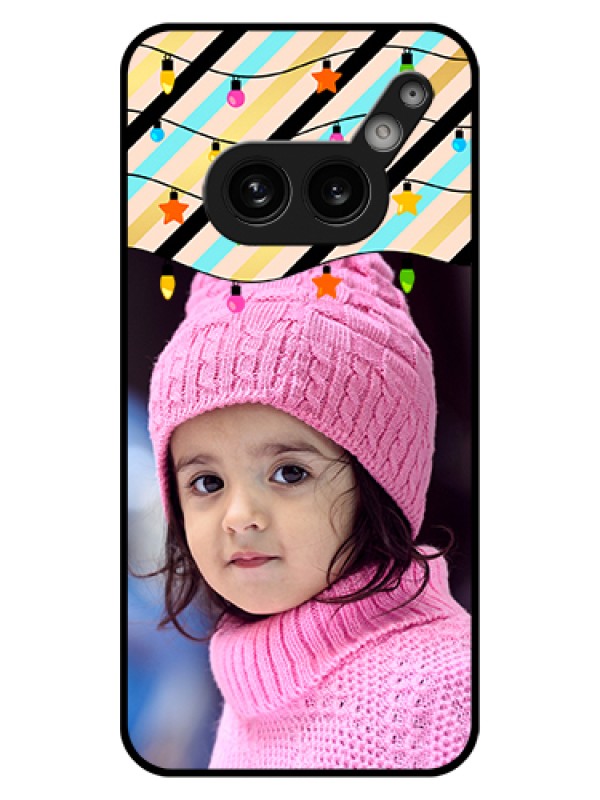Custom Nothing Phone 2A 5G Custom Glass Phone Case - Lights Hanging Design