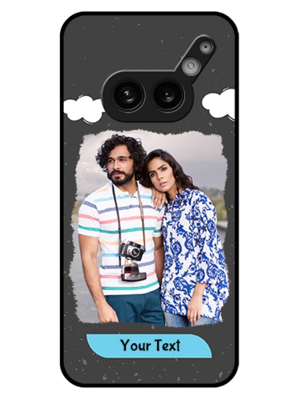 Custom Nothing Phone 2A 5G Custom Glass Phone Case - Splashes With Love Doodles Design