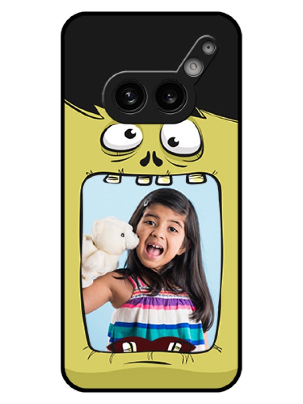 Custom Nothing Phone 2A 5G Custom Glass Phone Case - Cartoon Monster Back Case Design