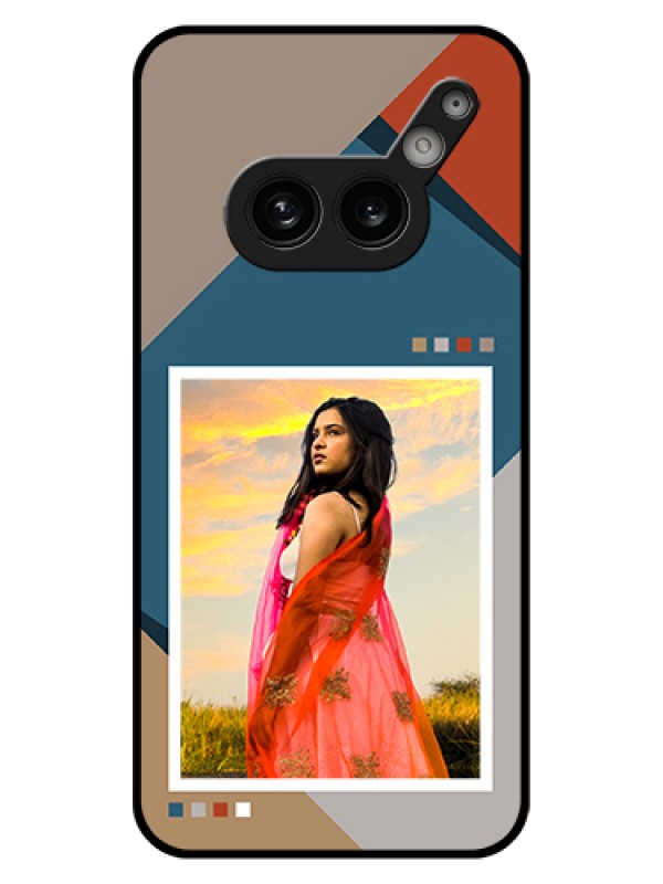Custom Nothing Phone 2A 5G Custom Glass Phone Case - Retro Color Pallet Design