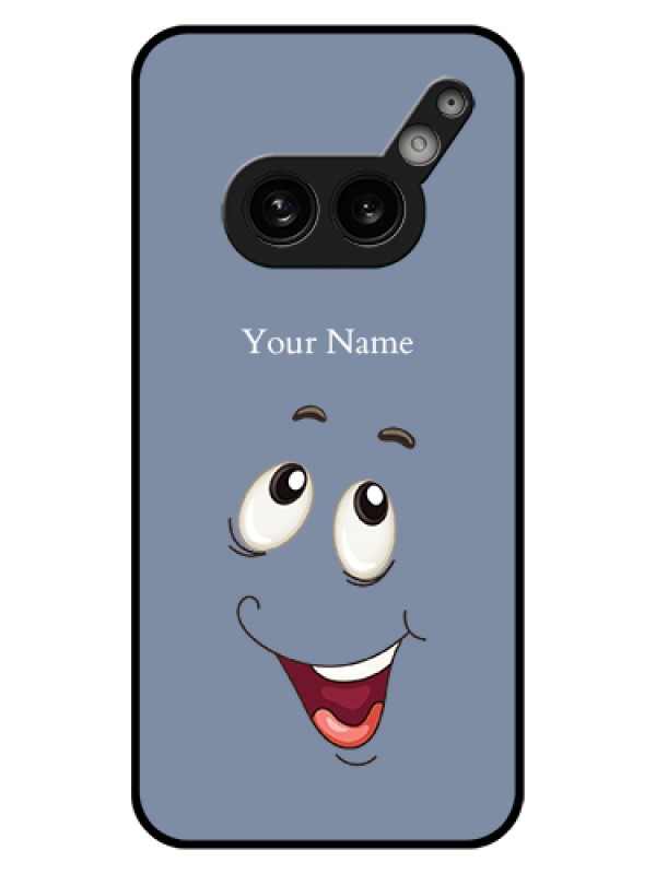 Custom Nothing Phone 2A 5G Custom Glass Phone Case - Laughing Cartoon Face Design