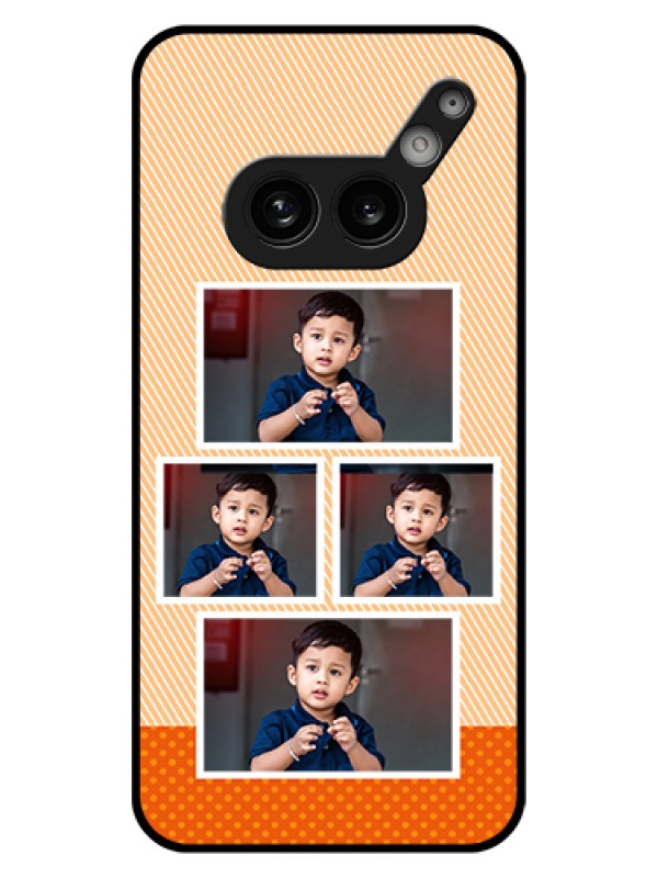Custom Nothing Phone 2A Plus Custom Glass Phone Case - Bulk Photos Upload Design