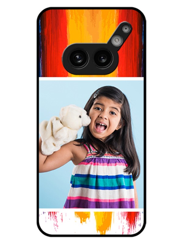 Custom Nothing Phone 2A Plus Custom Glass Phone Case - Multi Color Design
