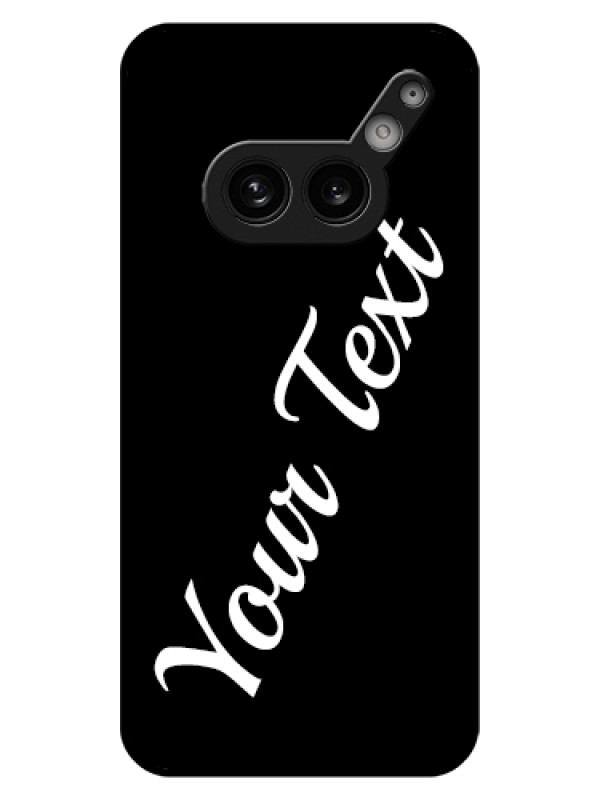 Custom Nothing Phone 2A Plus Custom Glass Phone Case - With Your Name Design