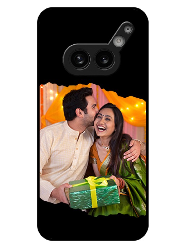 Custom Nothing Phone 2A Plus Custom Glass Phone Case - Tear - Off Design