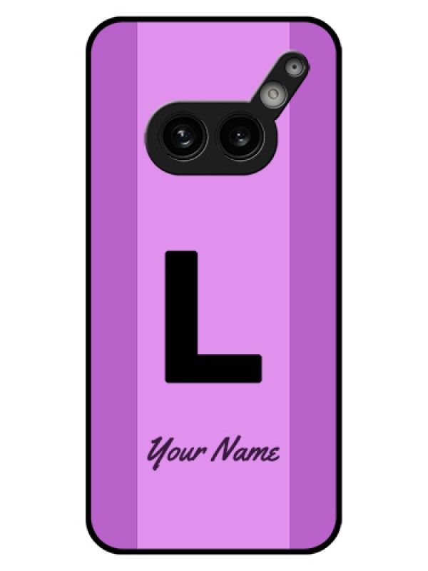 Custom Nothing Phone 2A Plus Custom Glass Phone Case - Tricolor Custom Text Design