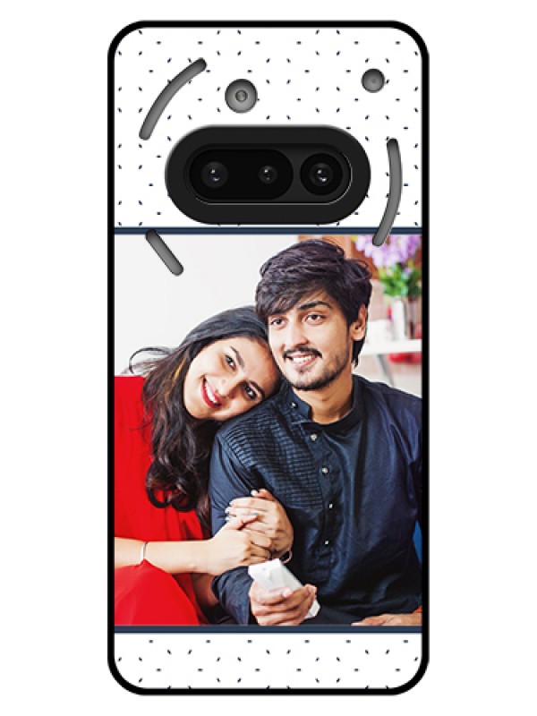 Custom Nothing Phone 3A 5G Custom Glass Phone Case - Premium Dot Design