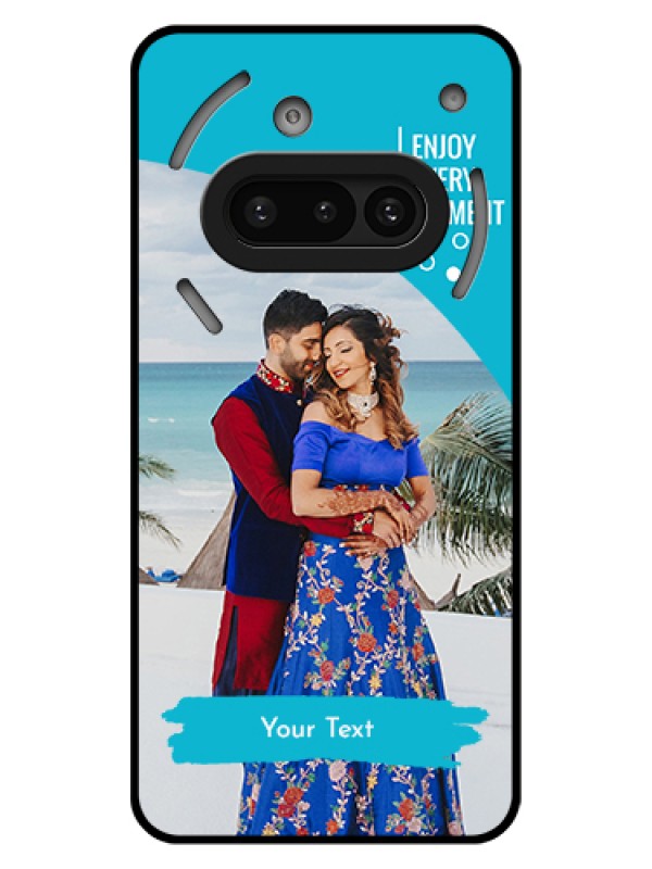 Custom Nothing Phone 3A 5G Custom Glass Phone Case - Happy Moment Design
