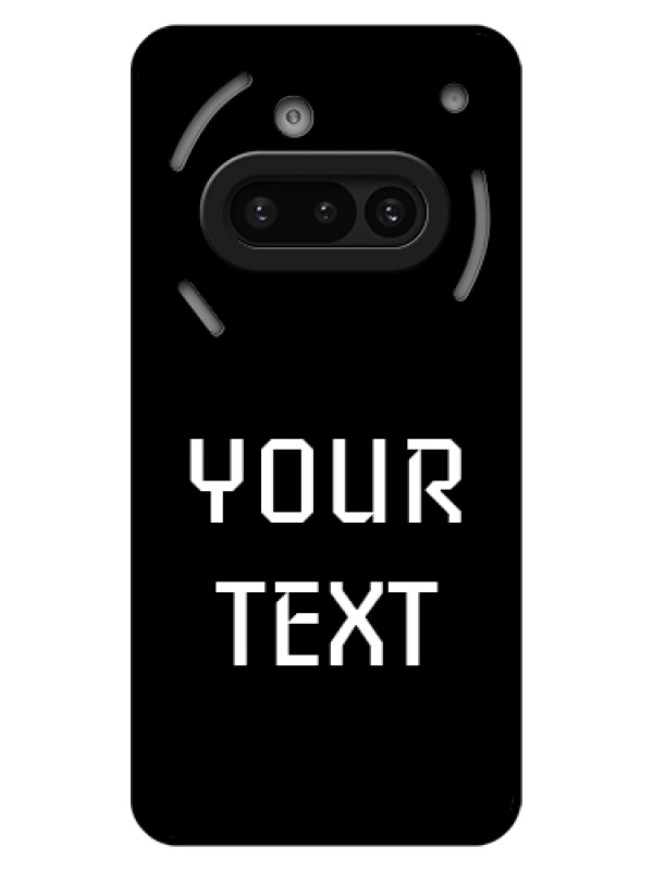 Custom Nothing Phone 3A 5G Custom Glass Phone Case - Your Name Design