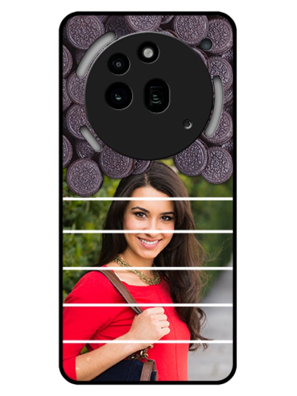 Custom Nothing Phone 3A Pro 5G Custom Glass Phone Case - With Oreo Biscuit Design