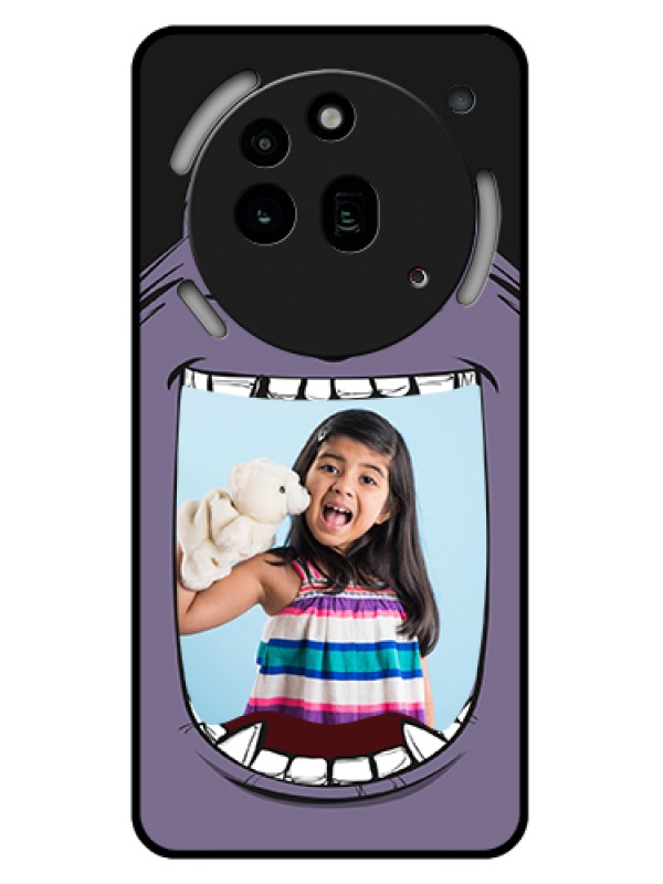 Custom Nothing Phone 3A Pro 5G Custom Glass Phone Case - Angry Monster Design