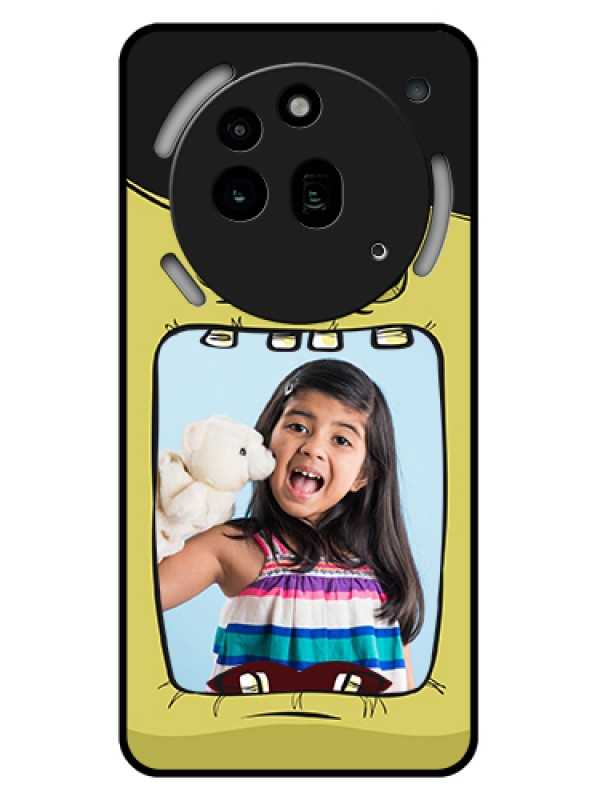 Custom Nothing Phone 3A Pro 5G Custom Glass Phone Case - Cartoon Monster Back Case Design