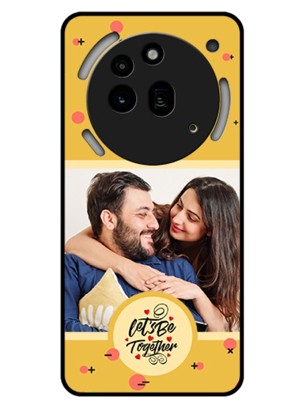 Custom Nothing Phone 3A Pro 5G Custom Glass Phone Case - Lets Be Together Design
