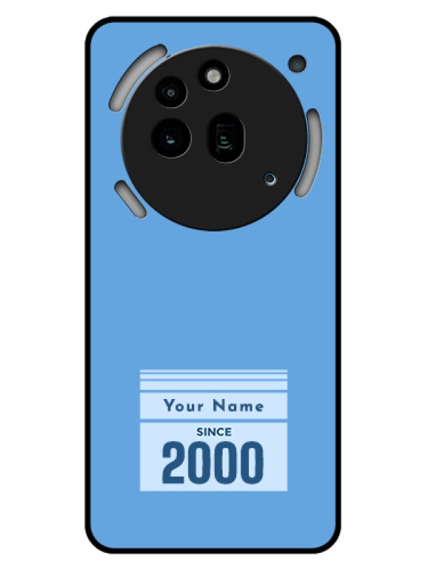 Custom Nothing Phone 3A Pro 5G Custom Glass Phone Case - Custom Year Of Birth Design