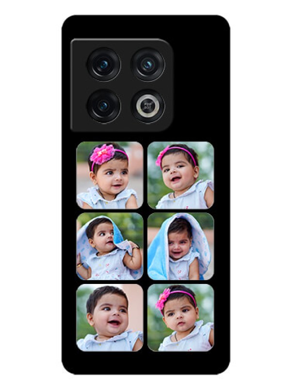 Custom OnePlus 10 Pro 5G Photo Printing on Glass Case - Multiple Pictures Design