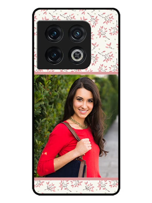 Custom OnePlus 10 Pro 5G Custom Glass Phone Case - Premium Floral Design