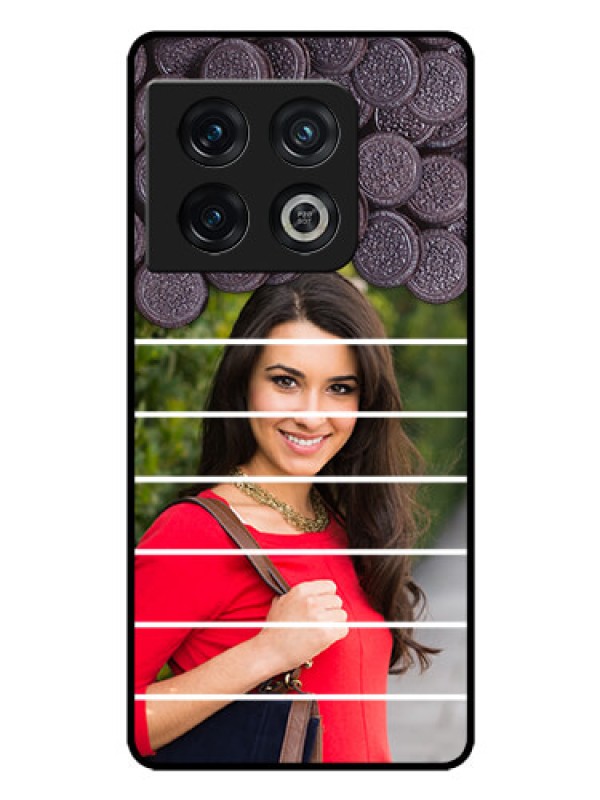 Custom OnePlus 10 Pro 5G Custom Glass Phone Case - with Oreo Biscuit Design