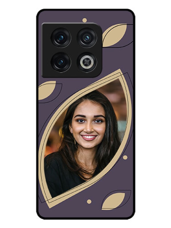 Custom OnePlus 10 Pro 5G Custom Glass Mobile Case - Falling Leaf Design