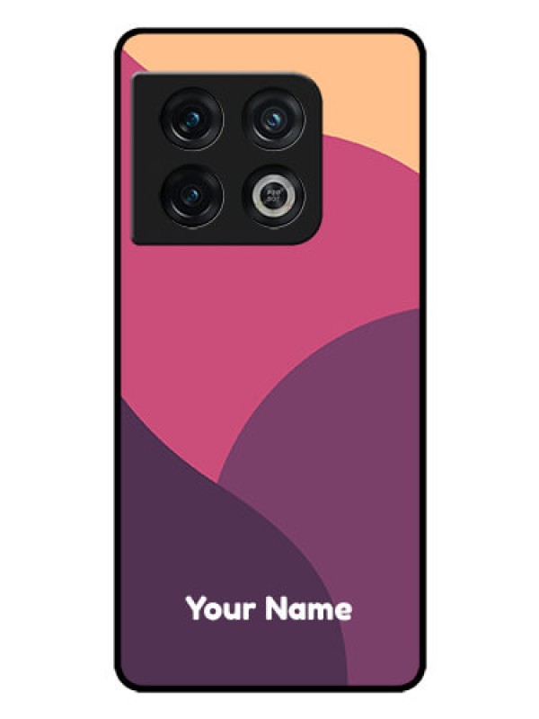 Custom OnePlus 10 Pro 5G Custom Glass Phone Case - Mixed Multi-colour abstract art Design
