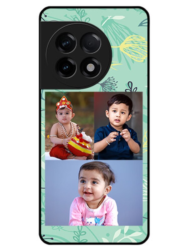 Custom OnePlus 11R 5G Photo Printing on Glass Case - Forever Family Design