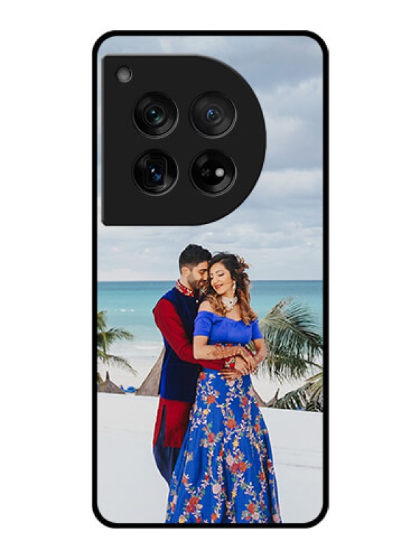 Custom OnePlus 12 5G Custom Glass Phone Case - Upload Full Picture Design