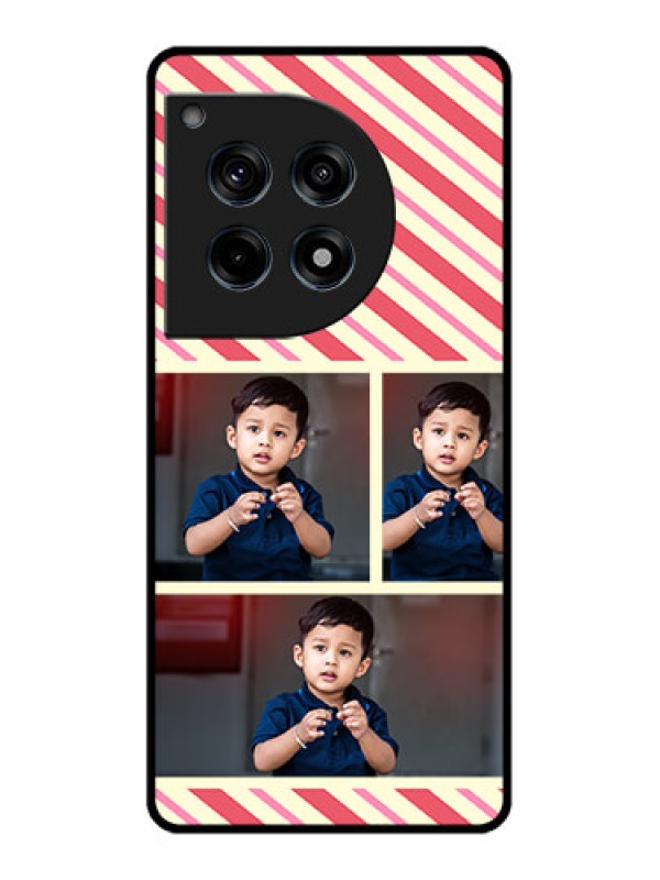 Custom Oneplus 12R 5G Custom Glass Phone Case - Picture Upload Mobile Case Design