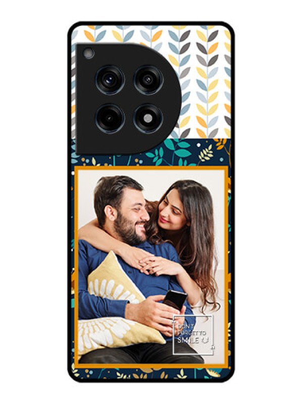 Custom Oneplus 12R 5G Custom Glass Phone Case - Pattern Design
