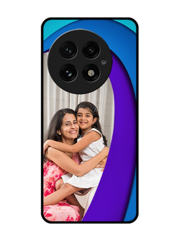 Custom OnePlus 13 5G Custom Glass Phone CaseSimple Pattern Design