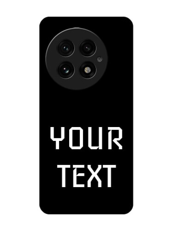 Custom OnePlus 13 5G Custom Glass Phone CaseYour Name Design