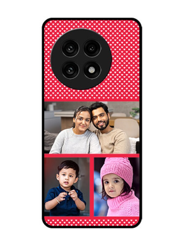 Custom OnePlus 13R 5G Custom Glass Phone Case - Bulk Photo Upload Design